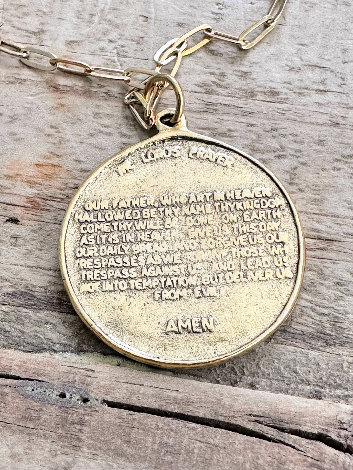"The Lord's Prayer" - necklace