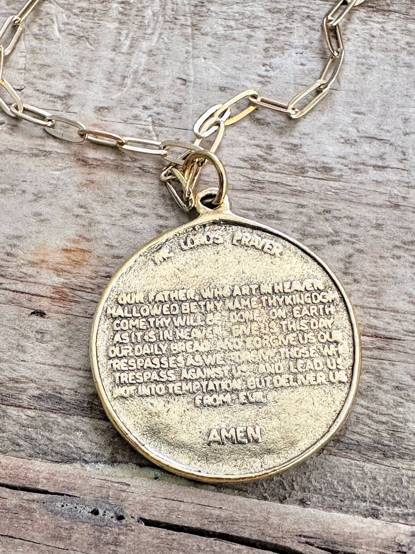 "The Lord's Prayer" - necklace