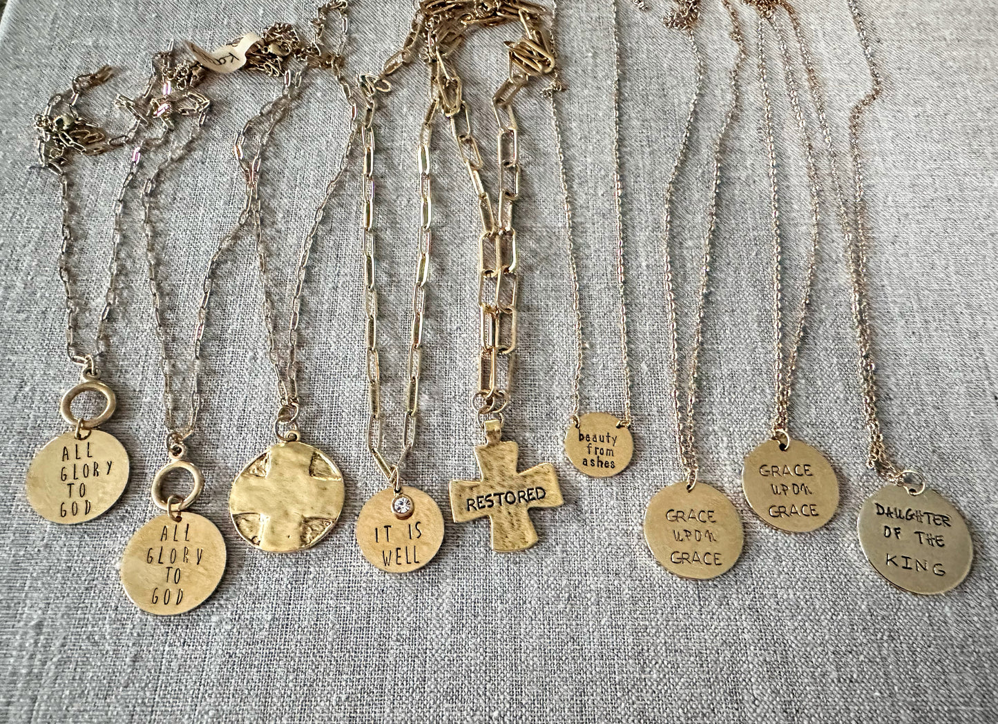 "The Lord's Prayer" - necklace