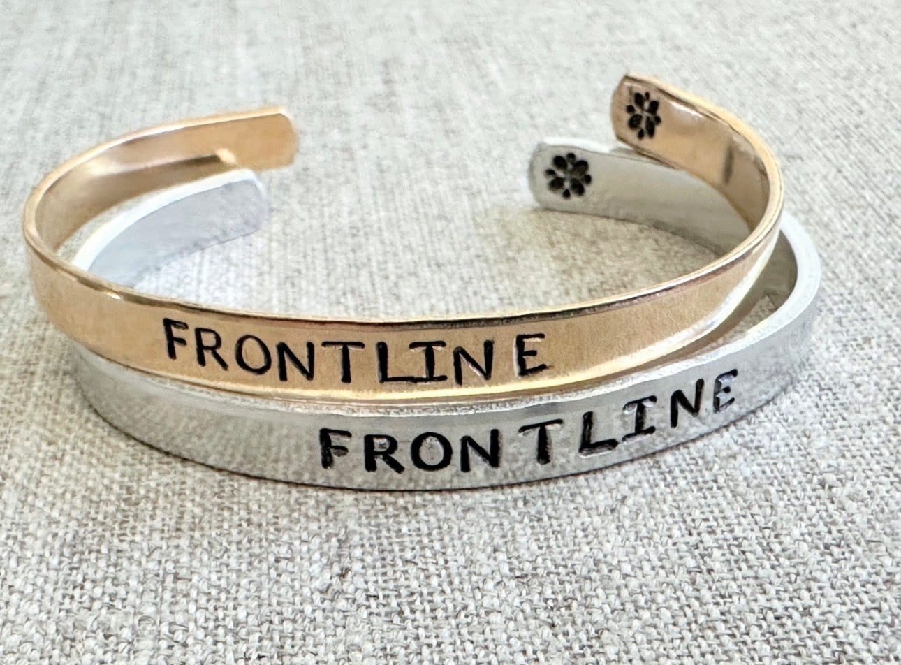 Hand-Stamped Cuff bracelet