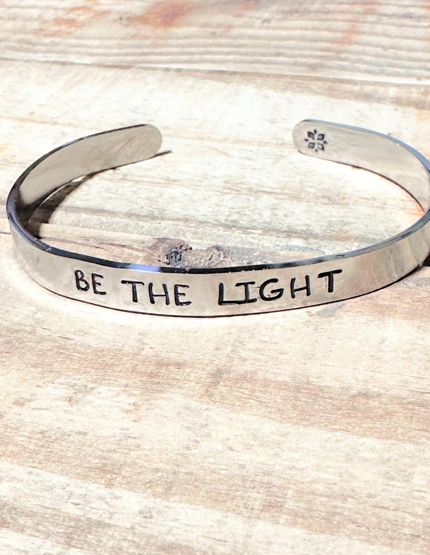 Hand-Stamped Cuff bracelet