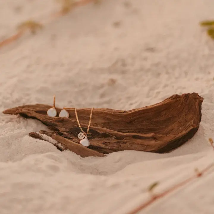 Pearl & Cross Necklace | "The Priceless Pearl"