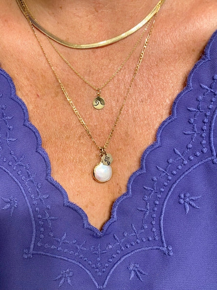 Pearl & Cross Necklace | "The Priceless Pearl"